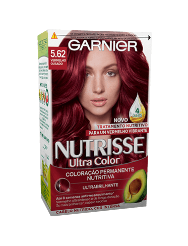 coloração nutrisse 5.62 vermelho ousado